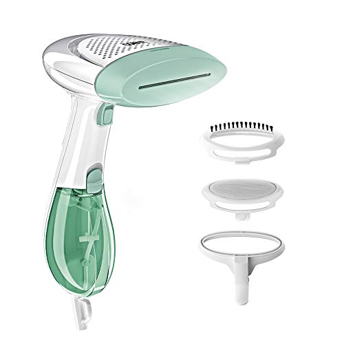 Conair ExtremeSteam Hand Held Fabric Steamer with Dual Heat, White/Light Green
