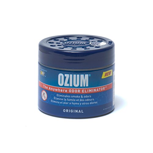Ozium Smoke & Odors Eliminator Gel. Home, Office and Car Air Freshener 4.5oz (127g), Original Scent Size: Single, Model Number: 804281