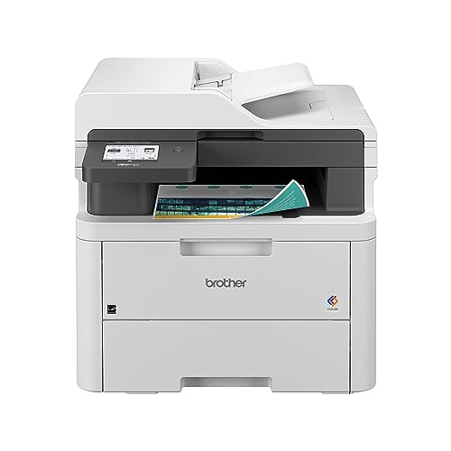 Brother MFC-L3720CDW Wireless Digital Color All-in-One Printer with Laser Quality Output, Copy, Scan, Fax, Duplex, Mobile Includes 4 Month Refresh Subscription Trial ¹ Amazon Dash Replenishment Ready