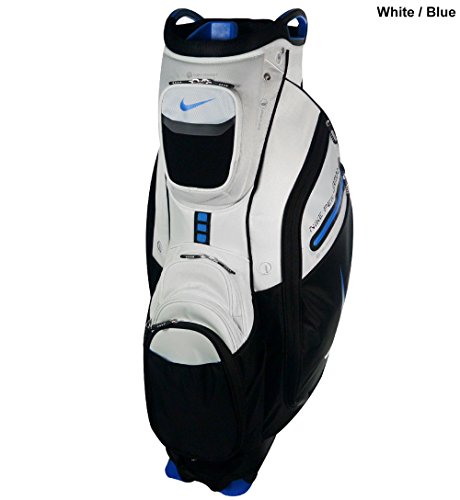 Nike BG0345-104 Performance Cart II Golf Bag, White/Photo Blue/Black