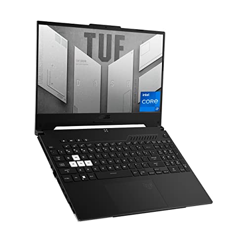 ASUS TUF Dash 15 (2022) Gaming Laptop, 15.6â€ 144Hz FHD Display, Intel Core i7-12650H, GeForce RTX 3060, 16GB DDR5, 512GB SSD, Thunderbolt 4, Thunderbolt 4, Windows 11 Home, Off Black, FX517ZM-AS73