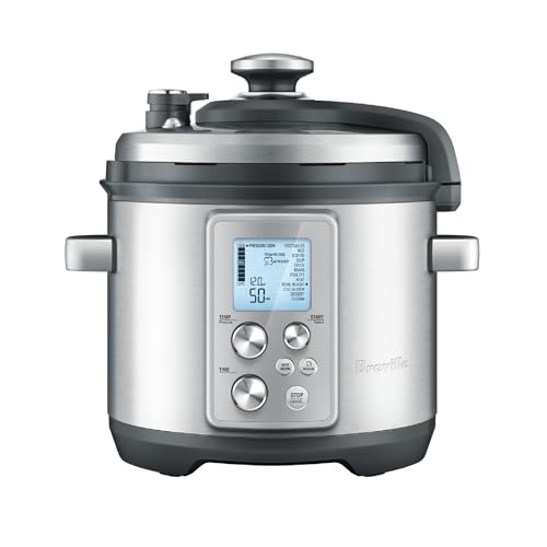 Breville Fast Slow Pro Pressure Cooker BPR700BSS, Brushed Stainless Steel