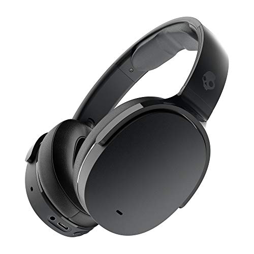Skullcandy Hesh ANC Over-Ear Headphones, Active Noise Cancelling, Wireless Charging 22 Hours Battery Life - True Black