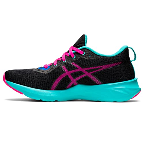 ASICS Women's VERSABLAST 2 Running Shoes, 8, Black/Pink GLO