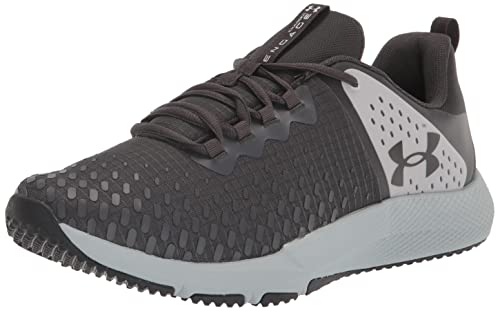 Under Armour Men's Charged Engage 2 Training Shoe Sneaker, (100) Jet Gray/Mod Gray/White, 10.5