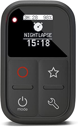 REYGEAK Smart WiFi Remote Control, Waterproof Camera Controller with OLED Screen Indicator for GoPro MAX Hero 11/10/9/8 Accessories