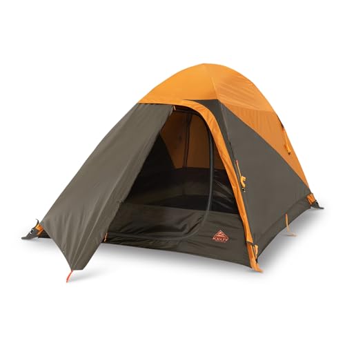 Kelty Grand Mesa 2P Backpacking Tent – 3 Season 2 Man Camping Thru Hiking Shelter, Aluminum Poles, Single Door + Vestibule, 2024 Model (2P)