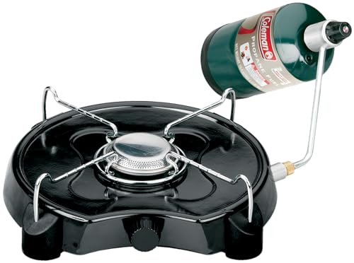 Coleman PowerPack Propane Gas Camping Stove, 1-Burner Portable Stove with 7500 BTUs for Camping, Hunting, Backpacking, and Other Outdoor Activities