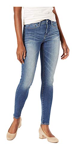 Signature by Levi Strauss & Co Women's Totally Shaping Skinny Jean Pants (Available in Plus Size), -cape town, 12 M