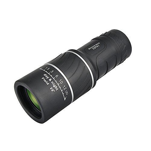 16x52 Monocular Dual Focus Optics Zoom Telescope for Birds Watching/Wildlife/Hunting/Camping/Hiking/Tourism/Armoring/Living Concert 66m/8000m