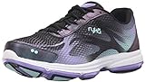 Ryka womens Devotion Plus 2 Walking Shoe, Black/Purple, 9 US