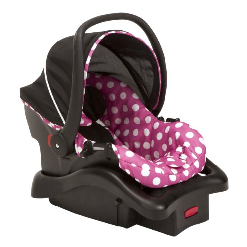Disney Baby Minnie Mouse Light 'n Comfy 22 Luxe Infant Car Seat (Dot)
