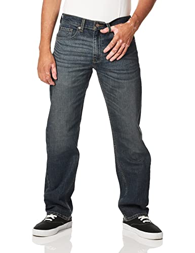Signature by Levi Strauss & Co. Gold Label Men's Relaxed Fit Flex Jeans (Available in Big & Tall), Headlands, 40W x 32L