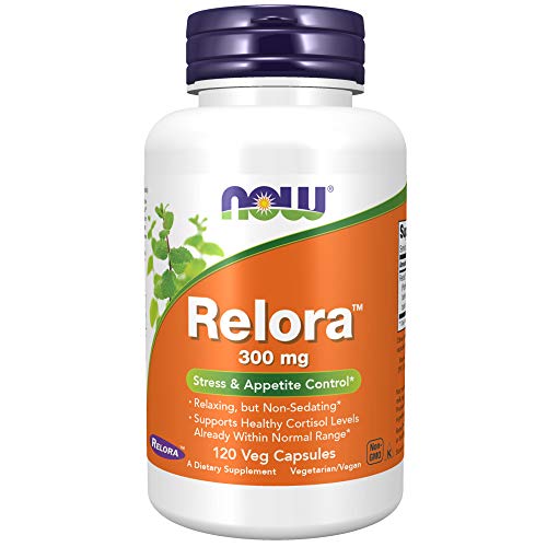 NOW Supplements, Relora 300 mg (a Blend of Plant Extracts from Magnolia officinalis and Phellodendron amurense), 120 Veg Capsules