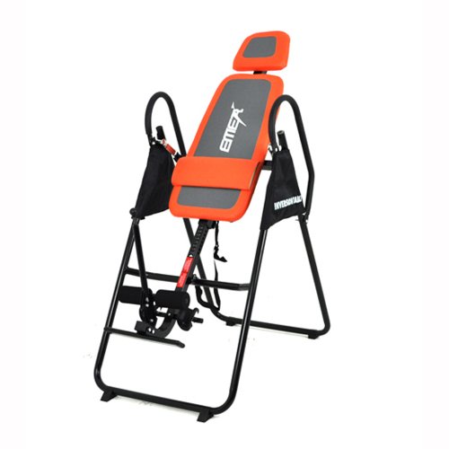 Emer Deluxe Stationary Gravity Inversion Table for Back Therapy Exercise Fitness