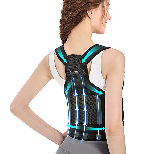 Back Brace and Posture Corrector for Women and Men, Back Straightener Posture Corrector, Scoliosis and Hunchback Correction, Back Pain, Spine Corrector, Support, Adjustable Posture Trainer, Small (Waist 26-34 inch)