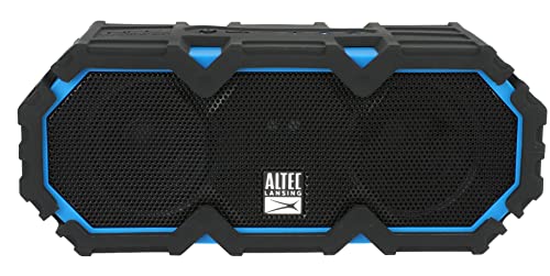 Altec Lansing LifeJacket 2 - Waterproof Bluetooth Speaker, Floating Bluetooth Speaker For Pool And Travel, Loud Portable Speaker for Outdoor Use, Deep Bass and Loud Sound, 30 Hour Playtime