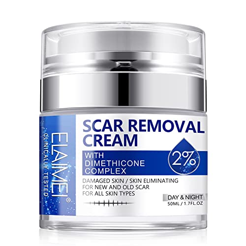 Scar Removal Cream - Advanced Scar Treatment Gel for Surgical Scars, Acne Scars, C-Section, Burns, Stretch Marks - for Old and New Scars