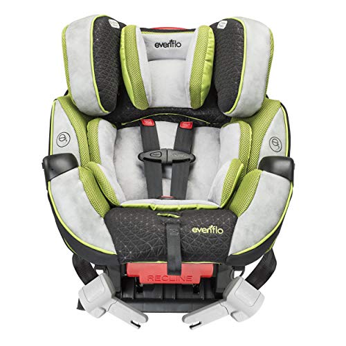Evenflo Symphony Elite All-in-One Convertible Car Seat, Porter, 27.625 x 20.875 x 20.875