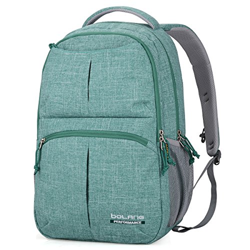 BOLANG Backpack for Men Water Resistant Travel Backpack Women Laptop Backpacks Fits 16 inch Laptop (8459 Green)
