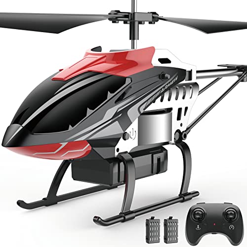 30Mins Flight RC Helicopter 3.5CH Hobby Remote Control Helicopter for Boy Adult Girl Indoor Toy for Kids 8-12 Holiday Christmas Birthday Gift,Easy for Beginner with Gyro,Altitude Hold,Alloy Structure