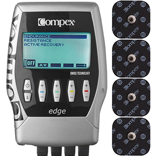 Compex Edge Muscle Stimulator, Silver