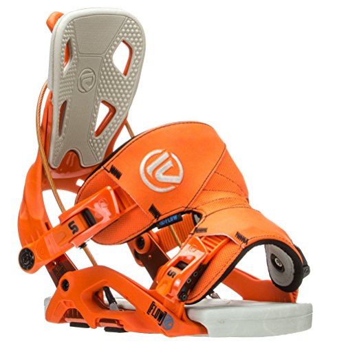 New 2016 Flow Fuse Fusion Snowboard Bindings Medium Orange