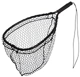 Ed Cumings Inc B-135 Ed Cumings Fish Saver Landing Net (Black, 14-Inch x 11-Inch Bow x 19 1/2-Inch Overall Length x 12-Inch Depth)