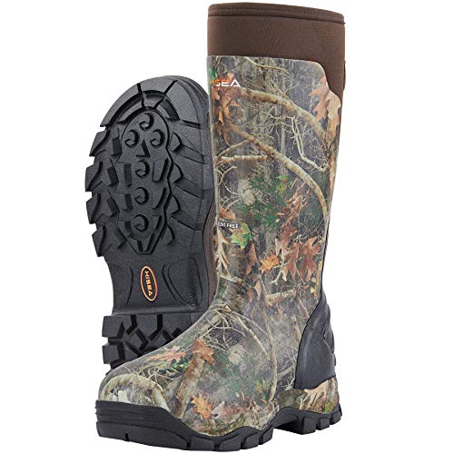 HISEA Apollo Pro 400G Insulated Men's Hunting Boots Waterproof Rubber Mud Boots