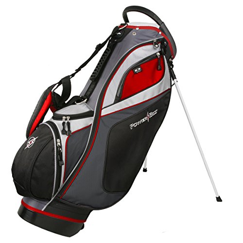 PowerBilt TPS Dunes 14-Way Black/Charcoal Stand Golf Bag