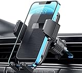 Qifutan Phone Mount for Car Vent [2022 Upgraded Clip] Cell Phone Holder Car Hands Free Cradle in Vehicle Car Phone Holder Mount Fit for Smartphone, iPhone, Cell Phone Automobile Cradles Universal