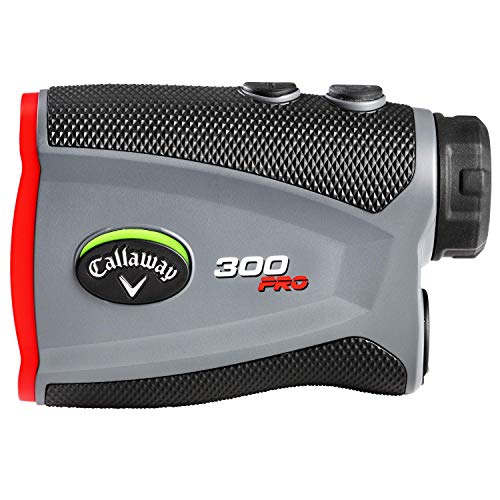 Callaway 300 Pro Slope Laser Golf Rangefinder - golf laser rangefinder featuring slope with an external on/off indicator