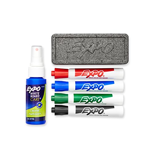 EXPO Original Dry Erase Set, Chisel Tip, Assorted Colors, 6-Piece