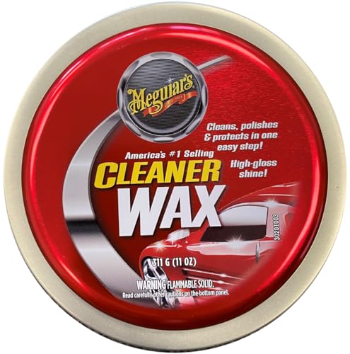 Meguiar's A1214 Cleaner Wax Paste – 11 Oz Container