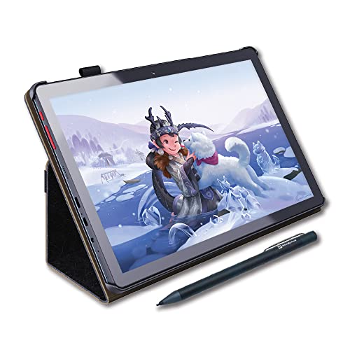 PicassoTab X Drawing Tablet • No Computer Needed • Drawing Apps & Tutorials • 4 Bonus Items • Stylus Pen • Portable • Standalone • 10 Inch Screen • Best Gift for Beginner Digital Graphic Artist • PCX