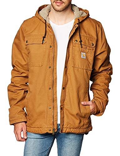 Carhartt Men's Bartlett Jacket (Regular and Big & Tall Sizes), Brown, Medium