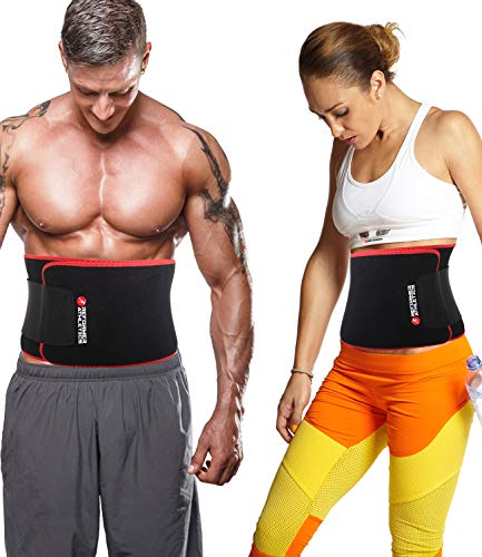 Sweat Belt For Women Weight Loss - Short Torso Waist Trainer For Women - Waist Wraps For Stomach - Sweat Belt For Men - Neoprene Waist Trainer For Women - Waist Shaper For Women Core Shaper Wrap