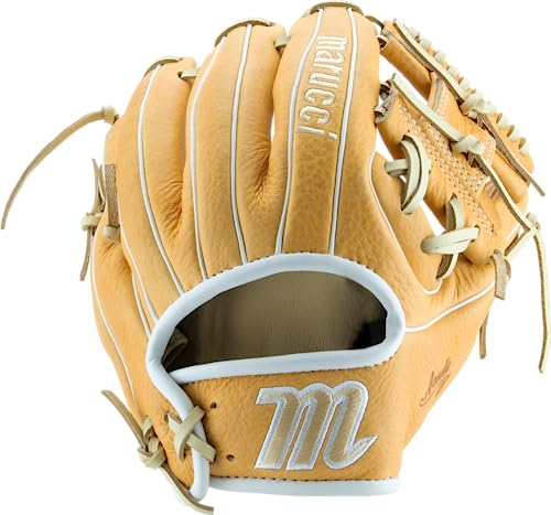 MARUCCI Acadia M Type V2 42A2 Baseball Glove, 11.25', I-Web, Right Hand Throw, MESA/Camel