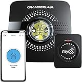 Chamberlain MyQ Smart Garage Hub - Wi-Fi enabled Garage Hub with Smartphone Control, Model MYQ-G0301, Old Version, Black