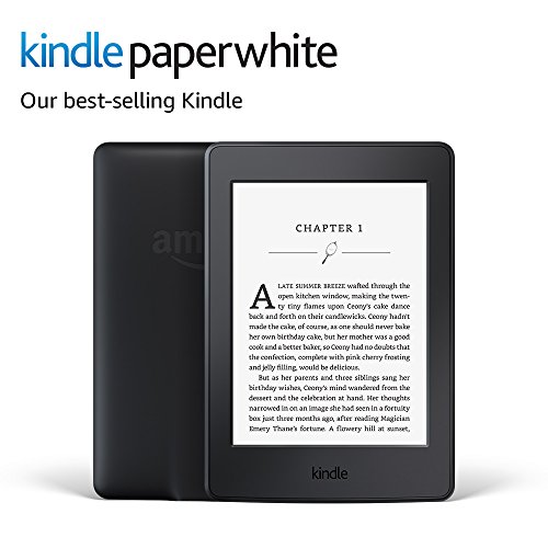 Kindle Paperwhite E-reader (Previous generation – 2015 release) - Black, 6' High-Resolution Display (300 ppi) with Built-in Light, Wi-Fi, Ad-Supported