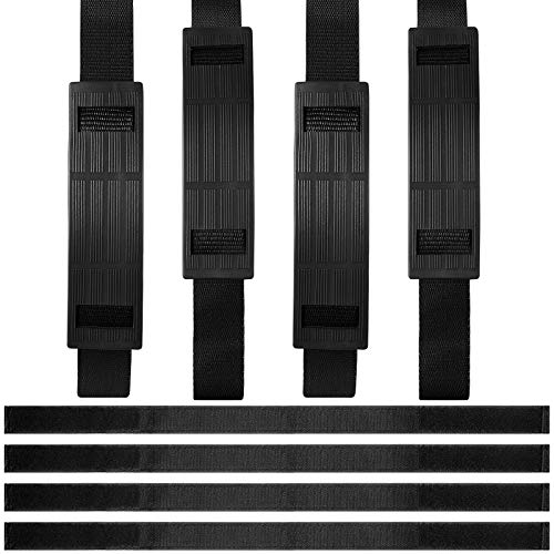 12 Pieces Adjustable Hoverboard Seat Attachment Straps Hoverboard Go Cart Strap Protector Hook and Loop Fastening Cable Hoverboard Replacement Straps for Kart Accessories Self Balance (19.68 Inches)