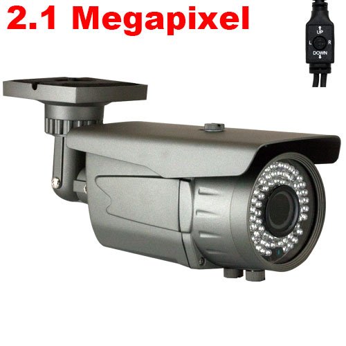 Best GW High End CCTV Surveillance HD-SDI Security Camera, 2.1 Megapixel, 1080P Video Output Mode, Vari Focal Zoom Lens, 72 PCs IR LEDs