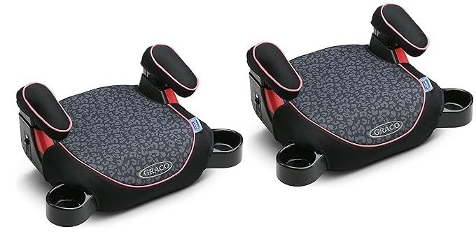 Graco TurboBooster Backless Booster Car Seat, Nia - 2 Pack
