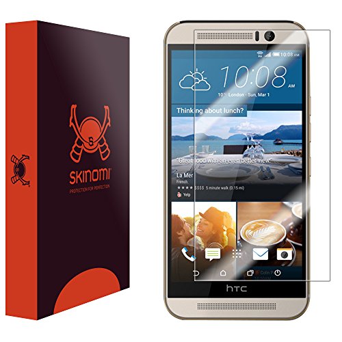 Skinomi Screen Protector Compatible with HTC One M9 Clear TechSkin TPU Anti-Bubble HD Film