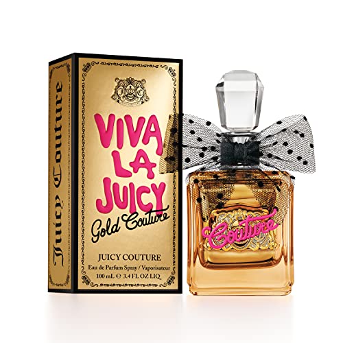 Women's Perfume by Juicy Couture, Viva La Juicy Gold, Eau De Parfum EDP Spray, 3.4 Fl Oz