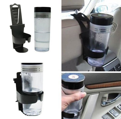 (Factory Direct Sale) Universal Flexible Black Drink Bottle Cup Clip-on Mount Holder Support Bracket Stand for Car Vehicle Truck AUT