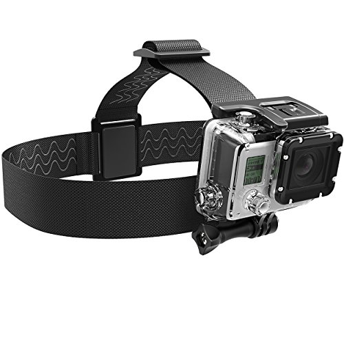 SABRENT GoPro Head Strap Camera Mount [Compatible with All GoPro Cameras] (GP-HDST)