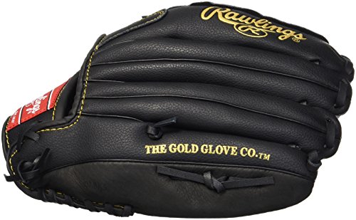 Rawlings Playmaker Series Glove, Black, 12', Worn on Right Hand