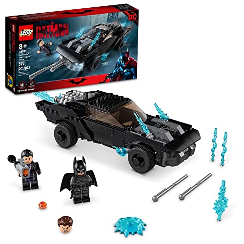 LEGO DC Batman Batmobile: The Penguin Chase 76181 Car Toy, Gift Idea for Kids, Boys and Girls 8 Plus Years Old with Batman Minifigure and The Penguin Minifigure, Super Heroes Set, Easter Toys