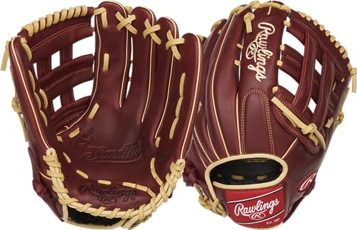 Rawlings | SANDLOT Baseball Glove | Right Hand Throw | 12.75' - Pro H-Web